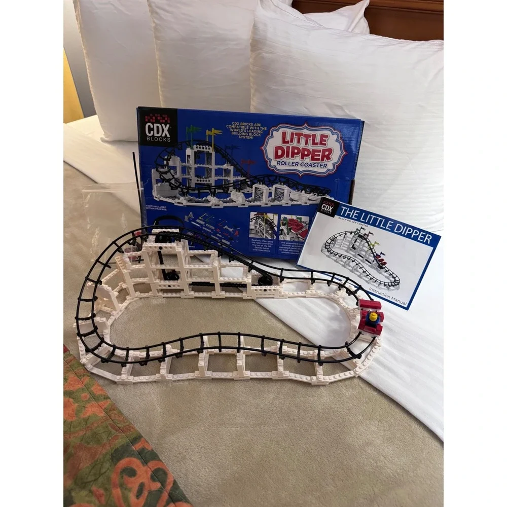 CDX Blocks Little Dipper Roller Coaster USED